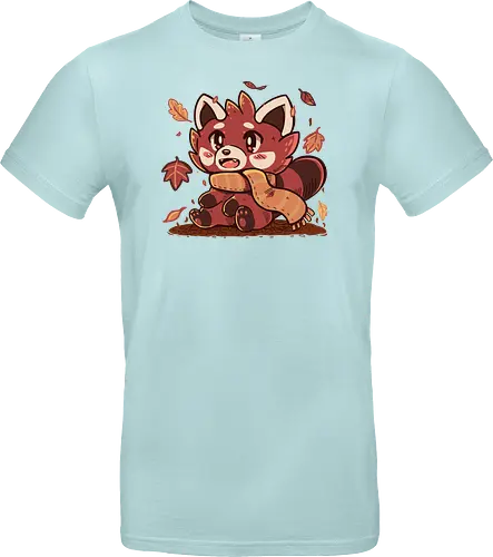 Fallen Leaves Red Panda