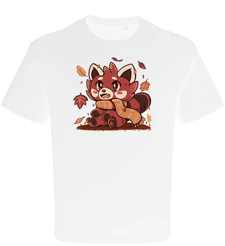 Fallen Leaves Red Panda