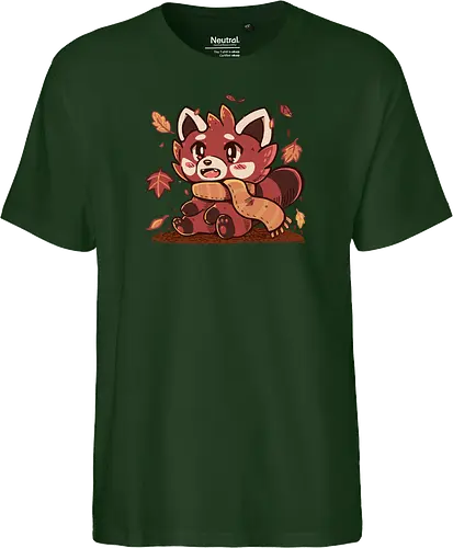 Fallen Leaves Red Panda