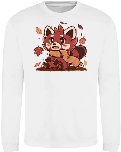 Fallen Leaves Red Panda