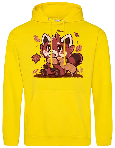 Fallen Leaves Red Panda