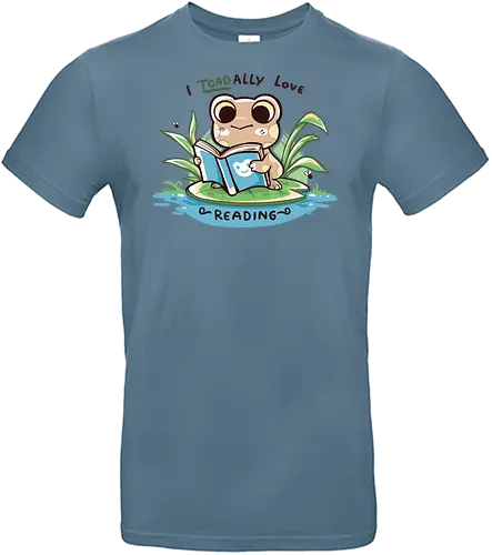 TOADally Love Reading - toad, Frosch, kröte - Standard T-Shirt