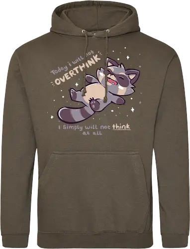 No Thoughts Raccoon