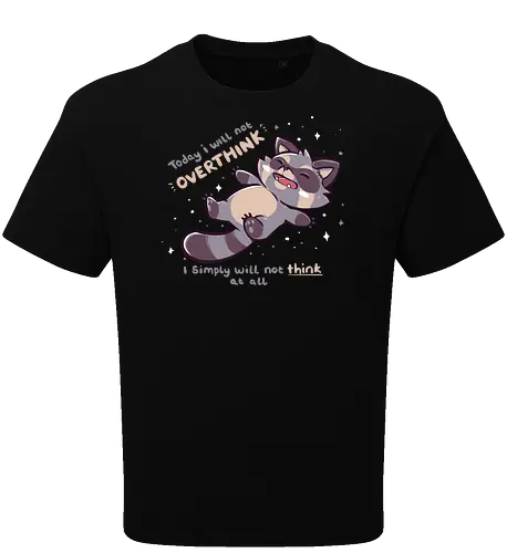No Thoughts Raccoon