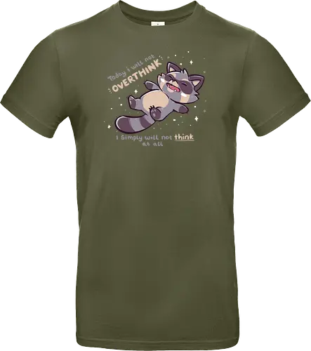 No Thoughts Raccoon