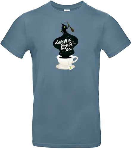 Defying Gravi-T - tee, witch, hexe, witchcraft, magic, t - Standard T-Shirt