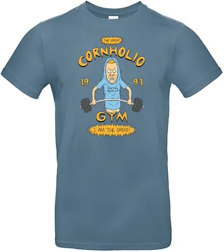 Cornholio's Gym - serie, tv, cartoon, gym, mashup - Standard T-Shirt