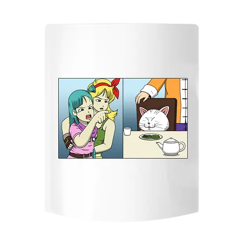 Girl Yelling at cat