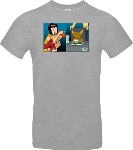 Woman Yelling at a Data Dog