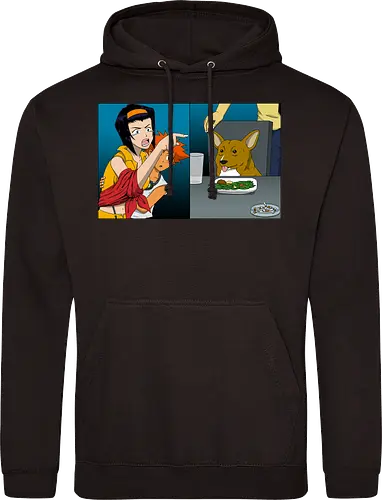Woman Yelling at a Data Dog