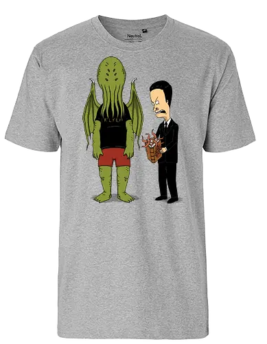 Cosmic Horror is Cool - mashup, lovecraft, tv, fantasy, cthulhu - Fairtrade T-Shirt