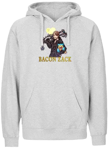 Bacon Zack Logo 2022 - twitch, strmer - Fairtrade Hoodie