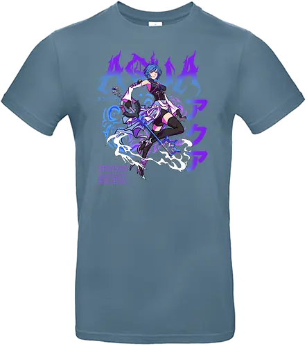 Bacon Zack - Entschlossenheit Aqua - aqua, twitch, strmer - Standard T-Shirt