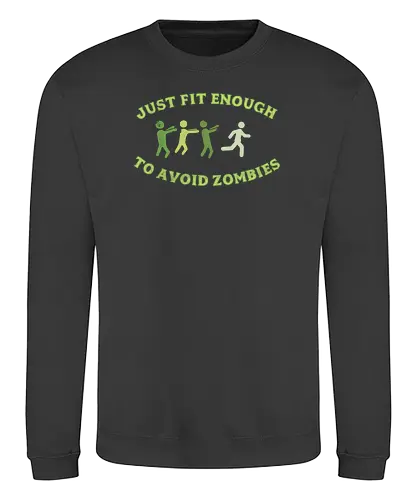 Optimal Fitness - fit, sport, zombie, fitness - Sweatshirt