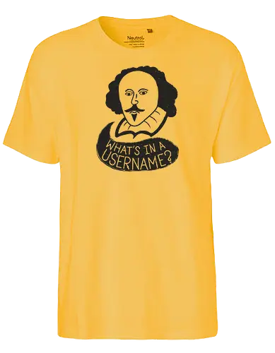 Shakespeare on the Internet - dichter, Denker, romeo, juliet, quote, shakespeare - Fairtrade T-Shirt