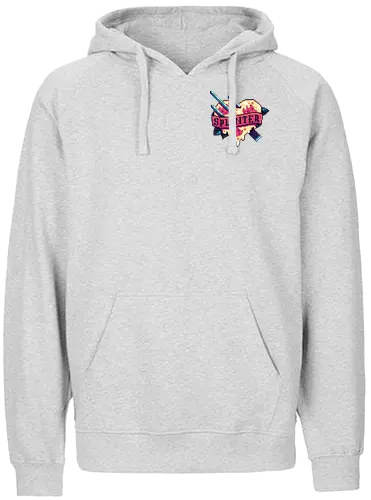 Love for the Sensei - pizza, turtles, splinter, mutant, Rat, tattoo - Fairtrade Hoodie