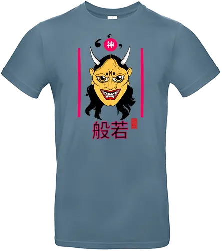 Hannya Mask - japan, oni, mask, art, kunst - Standard T-Shirt
