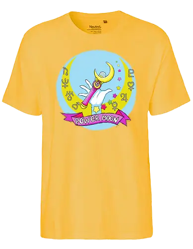 Power moon - anime, manga, sailor, moon, power - Fairtrade T-Shirt