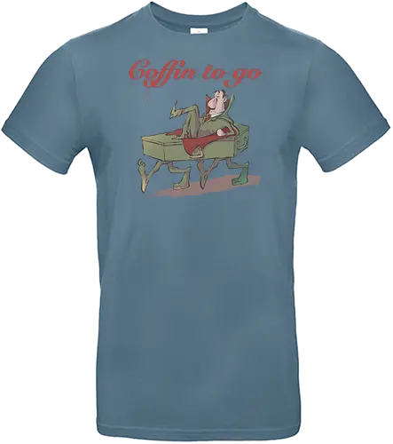 Coffin to GO - fun, vampir, Sarg, Coffin, to go - Standard T-Shirt