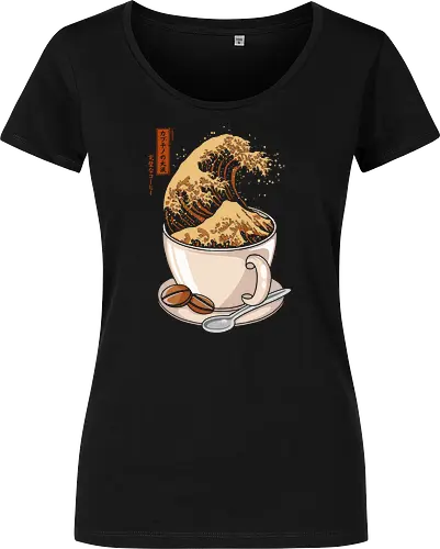 The Great Wave of Cappuccino