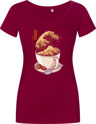The Great Wave of Cappuccino