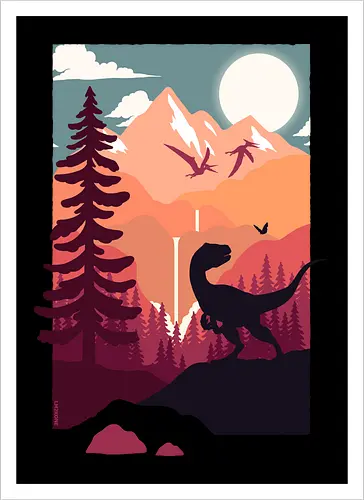 Retro Jurassic Outdoors