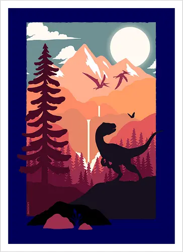 Retro Jurassic Outdoors