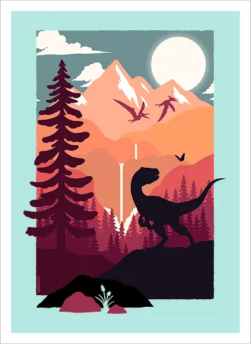 Retro Jurassic Outdoors