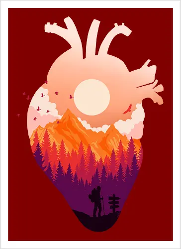 Explore the paths of your heart.