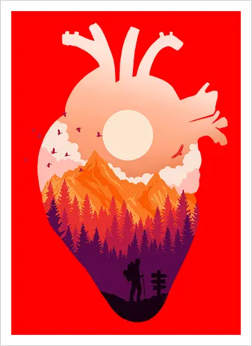 Explore the paths of your heart.