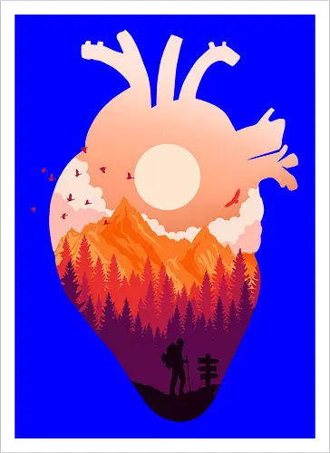 Explore the paths of your heart.