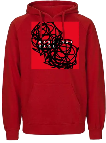 Raudimalerei Logo - Fairtrade Hoodie