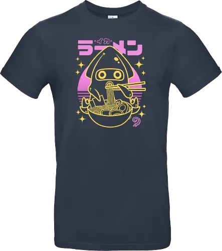 Squid ramen sunset neon