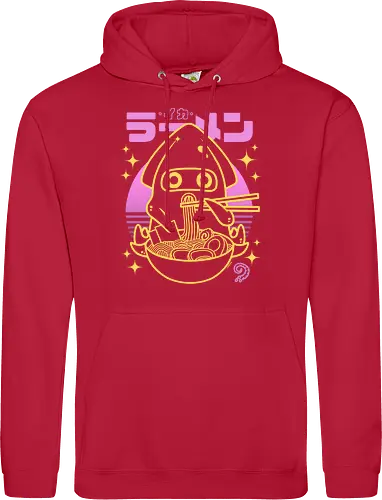 Squid ramen sunset neon