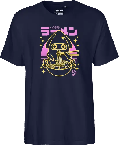 Squid ramen sunset neon
