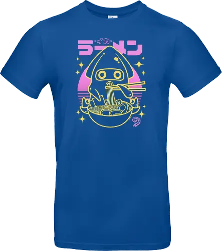 Squid ramen sunset neon