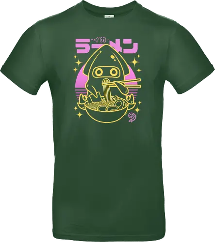 Squid ramen sunset neon