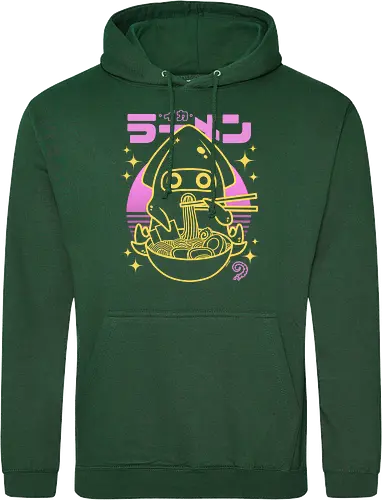 Squid ramen sunset neon