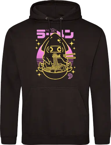 Squid ramen sunset neon