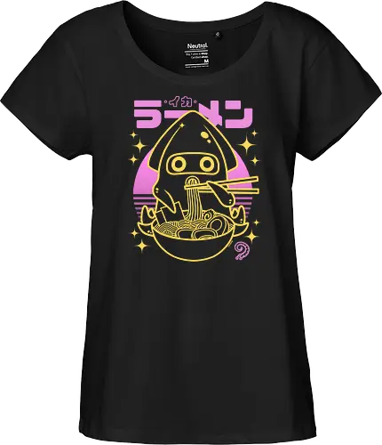 Squid ramen sunset neon