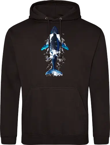 Humpback whale in ocean