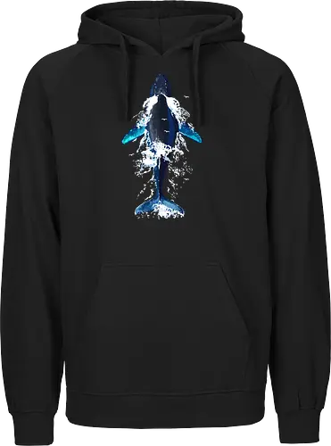 Humpback whale in ocean