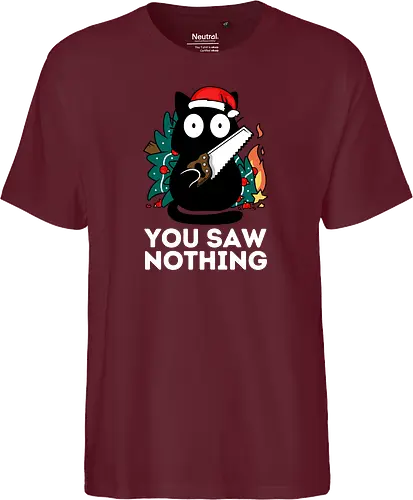 You saw nothing - Christmas Cat