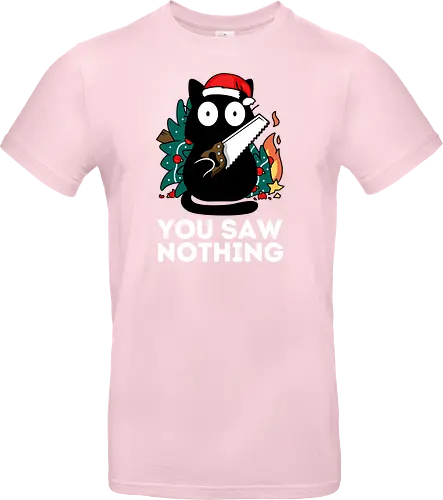 You saw nothing - Christmas Cat