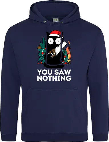 You saw nothing - Christmas Cat