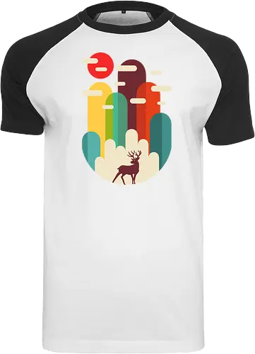 Mountains Deer Minimalist
