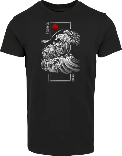 Modern Kanagawa's Wave - Silver