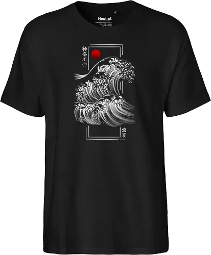 Modern Kanagawa's Wave - Silver