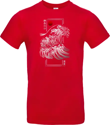 Modern Kanagawa's Wave - Silver