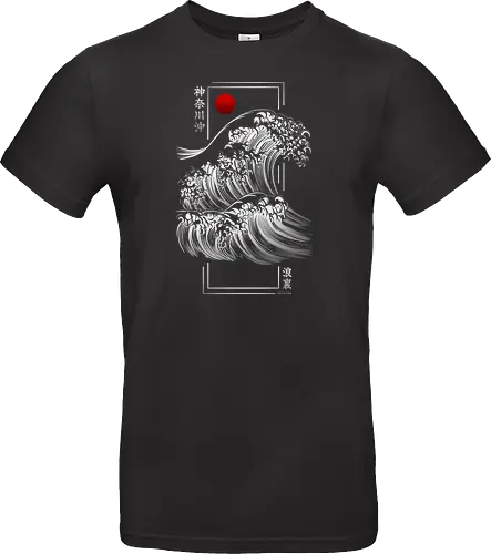 Modern Kanagawa's Wave - Silver